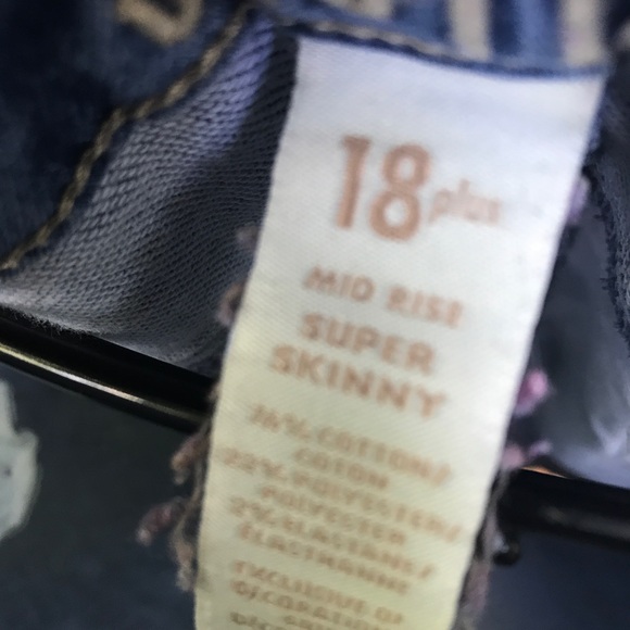 Justice Overalls Mid Rise Super Skinny 18 Plus - Picture 4 of 8